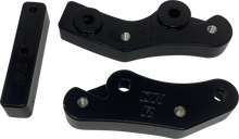 DK CUSTOM PRODUCTS Floorboard Relocators - Black - FL DKSFTM8-FLB-RLO