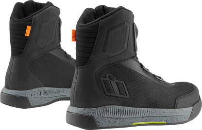 ICON Overlord™ Vented Boots - Black - US 9.5 / EU 43.5 3403-1260