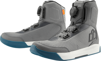 ICON Overlord™ Vented Boots - Gray - US 11 / EU 45 3403-1275