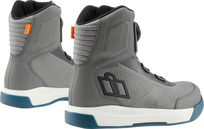 ICON Overlord™ Vented Boots - Gray - US 11 / EU 45 3403-1275