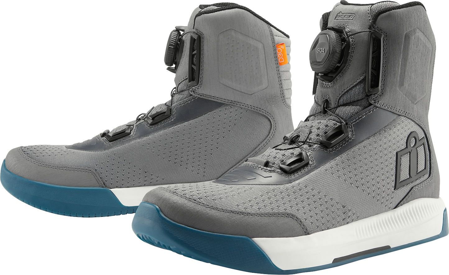 ICON Overlord™ Vented Boots - Gray - US 11.5 / EU 45.5 3403-1276
