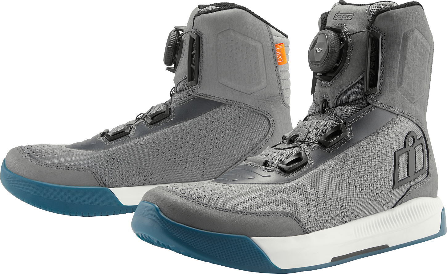 ICON Overlord™ Vented Boots - Gray - US 12 / EU 46 3403-1277