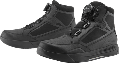 ICON Patrol 3™ Waterproof Boots - Black - Size 8.5 3403-1282