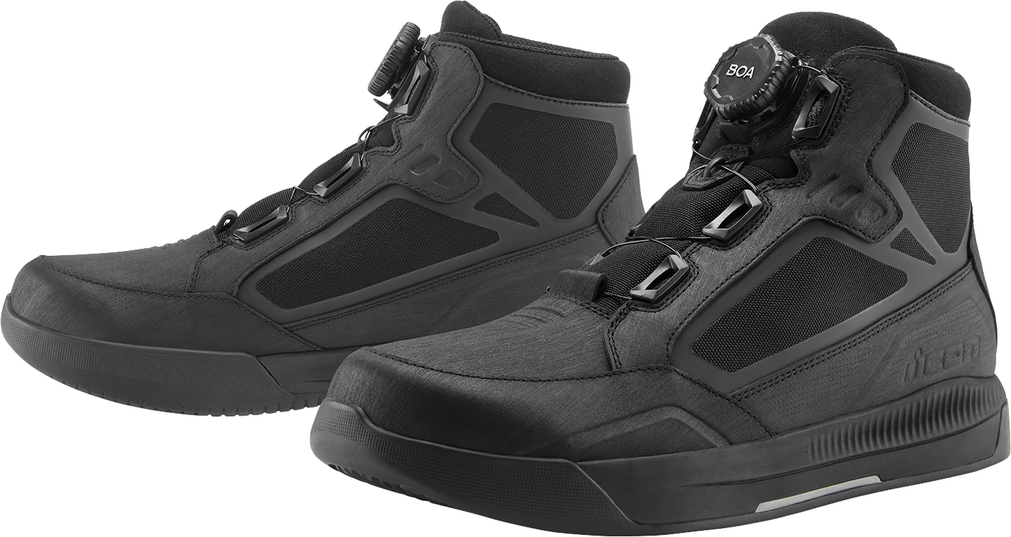 ICON Patrol 3™ Waterproof Boots - Black - Size 10 3403-1285