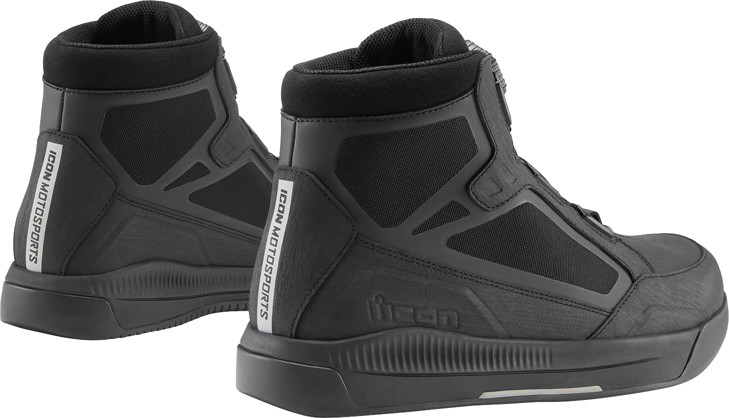 ICON Patrol 3™ Waterproof Boots - Black - Size 10 3403-1285