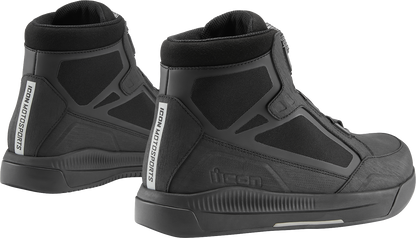 ICON Patrol 3™ Waterproof Boots - Black - Size 11.5 3403-1288