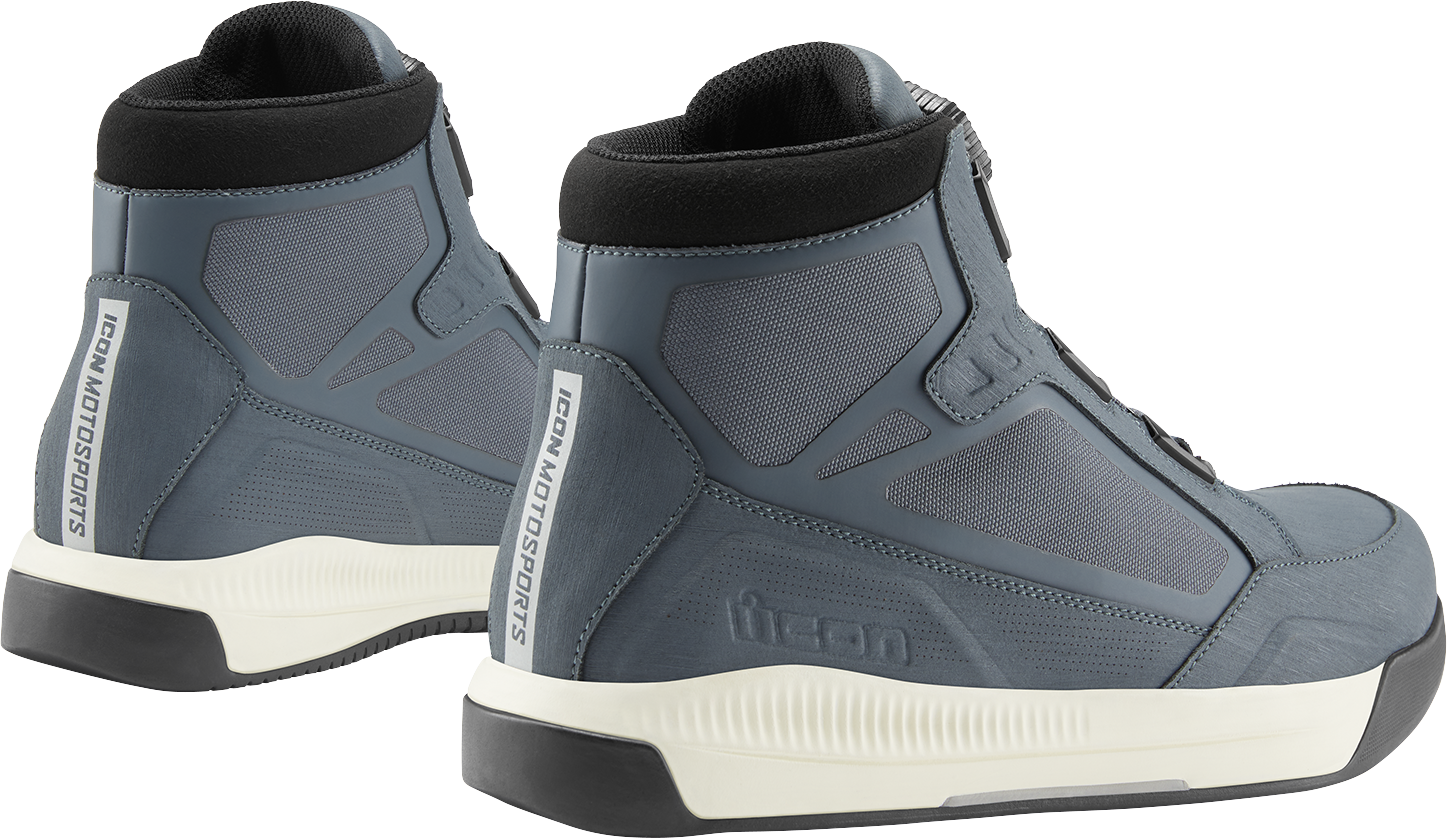 ICON Patrol 3™ Waterproof Boots - Grey - Size 10.5 3403-1298