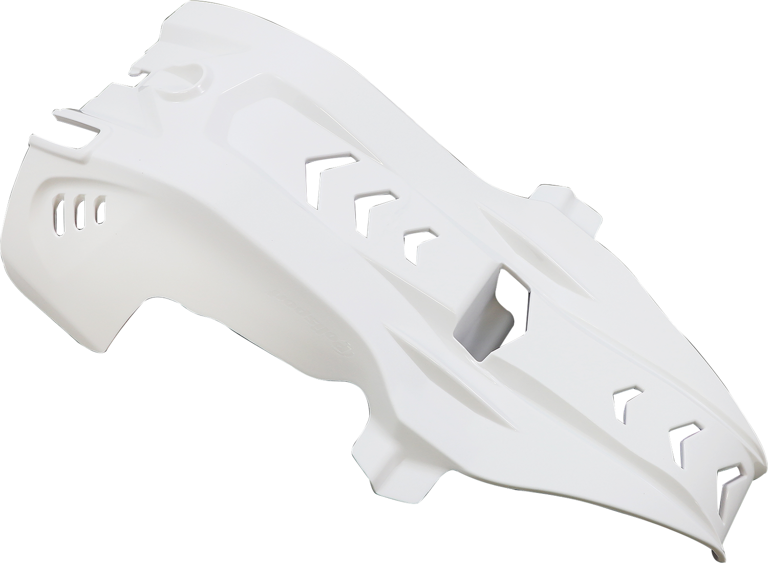 POLISPORT Fortress Skid Plate - White 8472000003