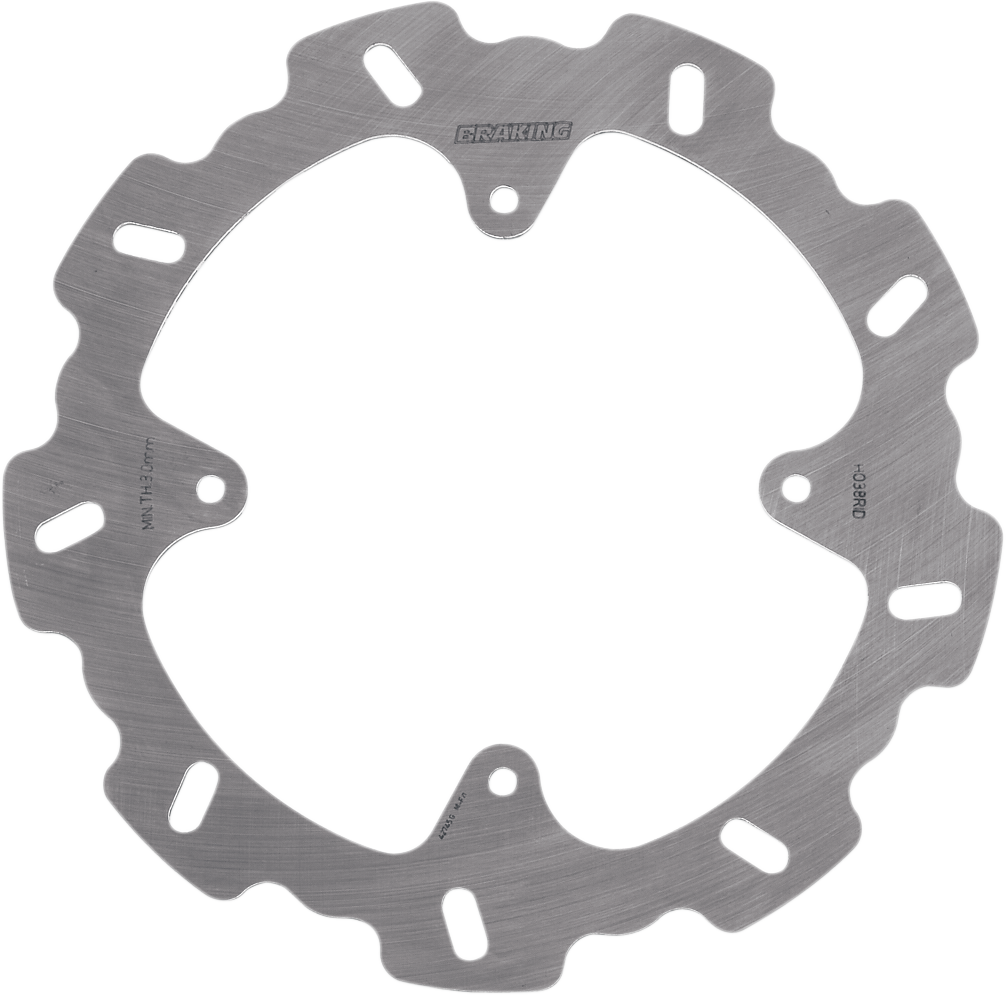 BRAKING Brake Rotor - Rear - Honda HO06RID