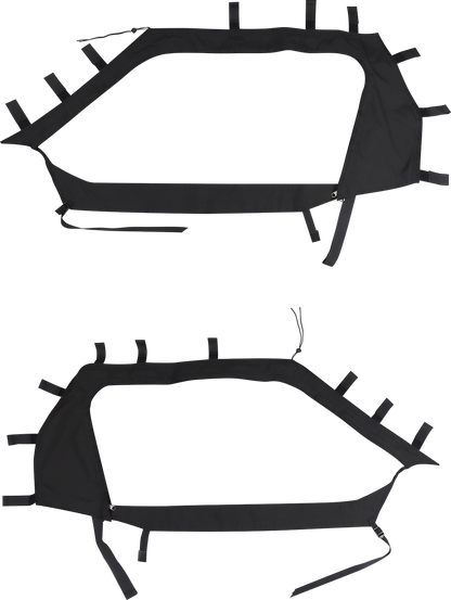 MOOSE OFFROAD Side Enclosure - Kawasaki - Teryx KRXSE-11