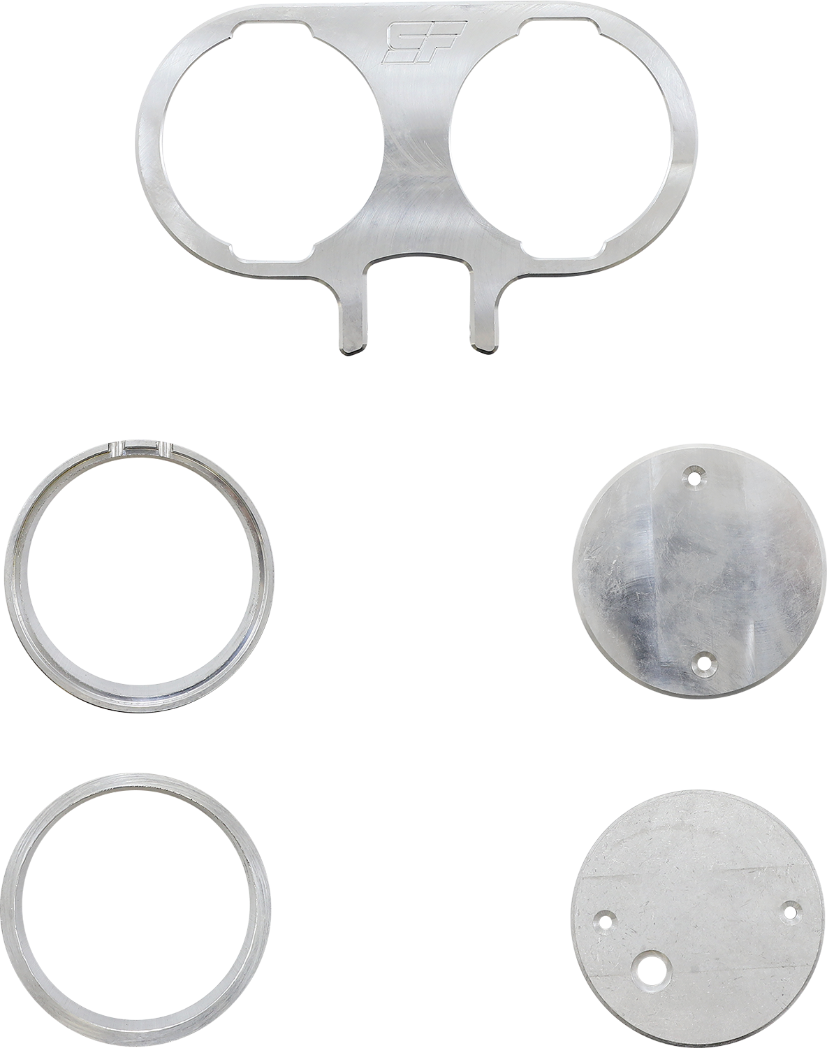 SLYFOX Gauge Mount - Dual - Unfinished - Dyna TM-SLY25