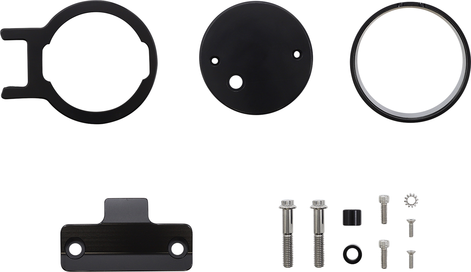 SLYFOX Gauge Mount - Single - Black - Dyna TM-SLY28