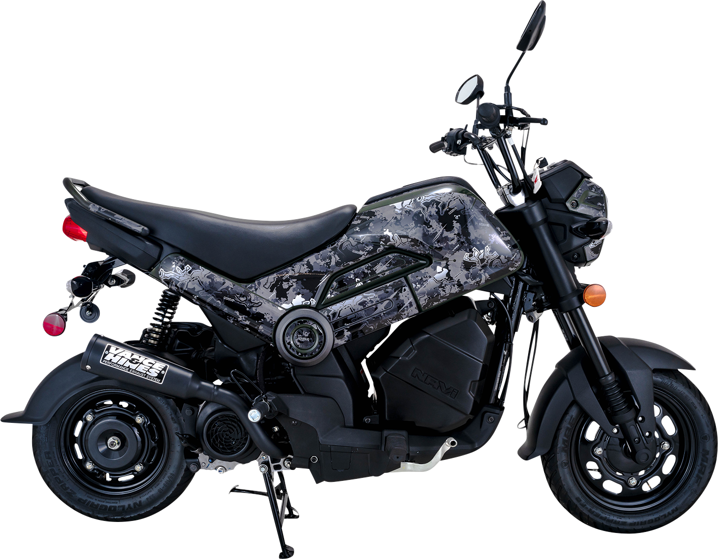 VANCE & HINES Upsweep Exhaust System - Black 48241