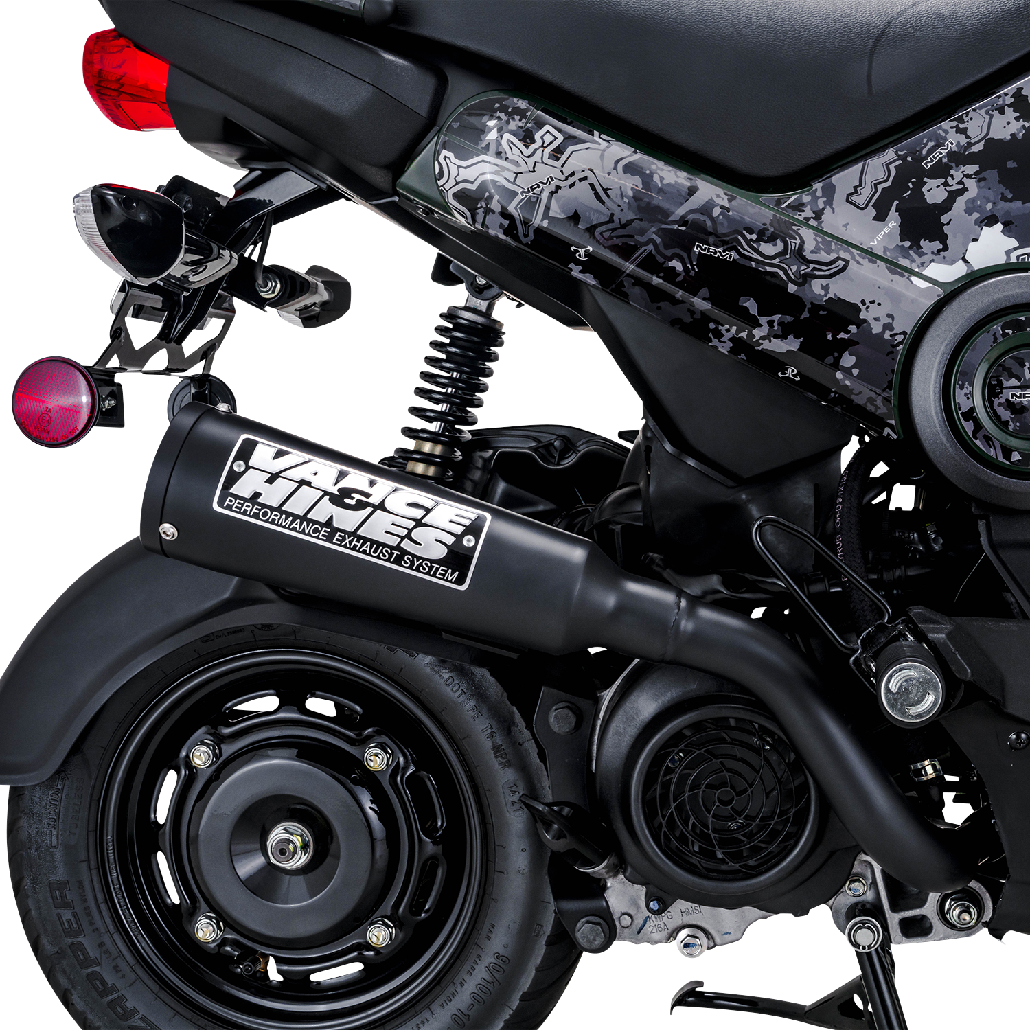 VANCE & HINES Upsweep Exhaust System - Black 48241