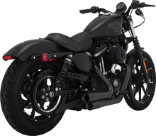 VANCE & HINES 2-into-2 Mini Grenades Exhaust System - Black 46374