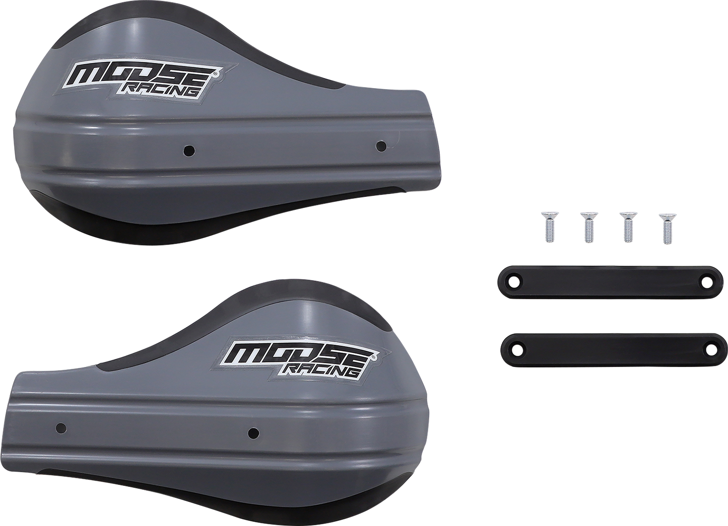 MOOSE OFFROAD Contour 2 Deflector Handguards - Gray 51-227