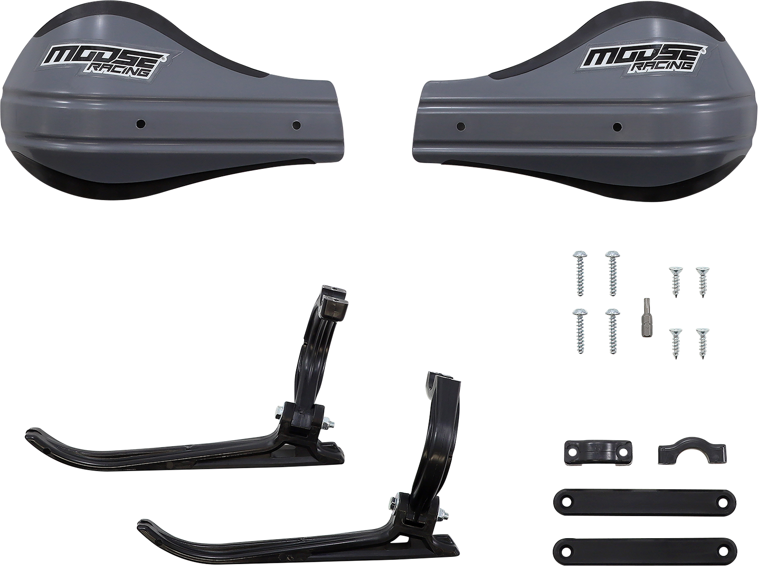 MOOSE OFFROAD Roost 2 Handguards - Gray 53-227