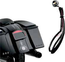 CYCLE VISIONS Lucifer Light - Chrome/Red CV-4540