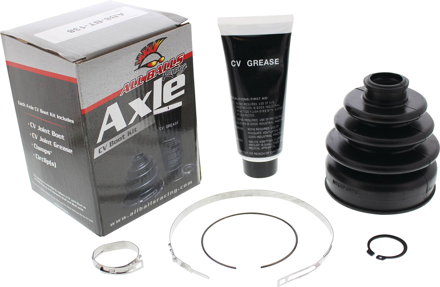 ALL BALLS Axle - Complete - 8 Ball - Extreme Duty - Front Left - '20-'25 Teryx 1000 AB8-KW-8-138