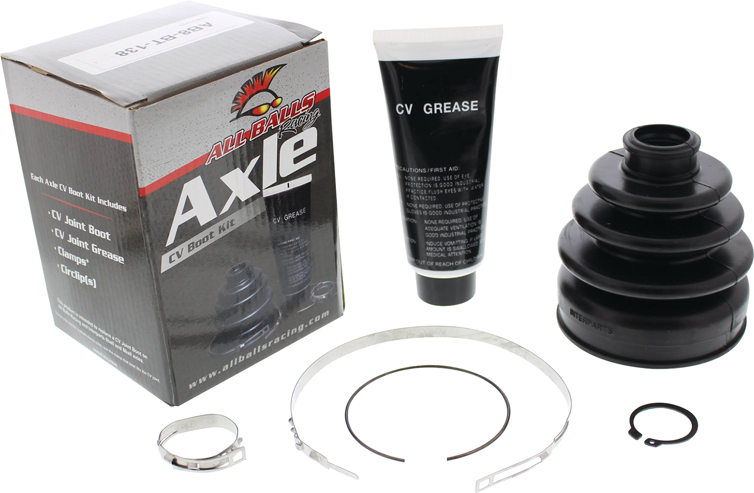 ALL BALLS Axle - Complete - 8 Ball - Extreme Duty - Front Left - '20-'25 Teryx 1000 AB8-KW-8-138
