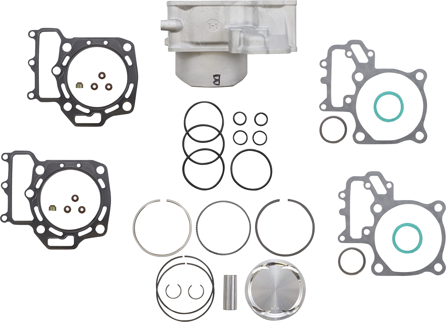 CYLINDER WORKS Cylinder Kit - Standard Bore - 85.00 mm - Kawasaki CW30014K03