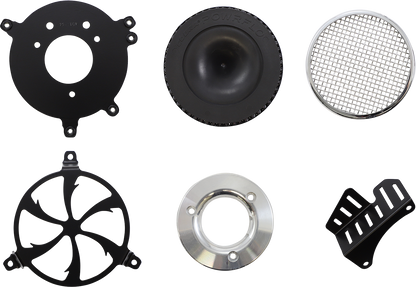 COBRA Air Cleaner Kit - Black 606-0100-01B-SB
