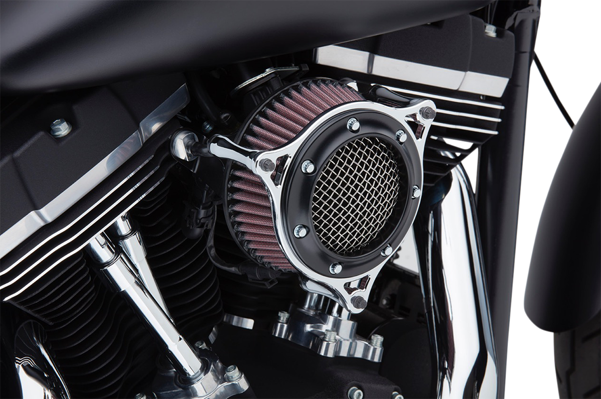 COBRA RPT Air Intake Kit - Black/Chrome 606-0102-05BCSB