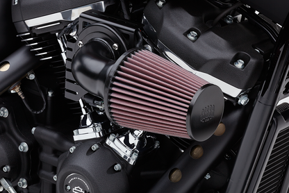 COBRA Cone Air Intake - Black - Softail 606-0104-06B-SB