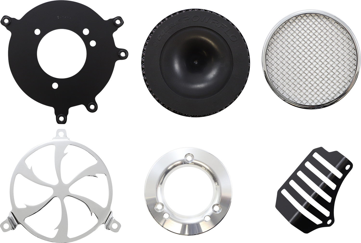 COBRA Air Cleaner Kit - Chrome 606-0104-01-SB