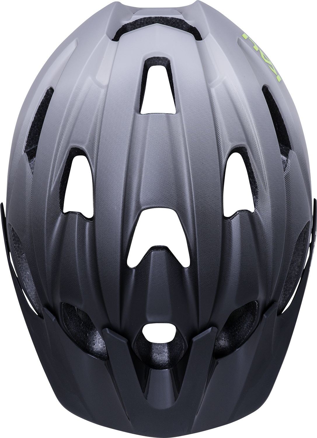 KALI Pace Helmet - Fade - Black/Gray/Fluorescent Yellow - S/M 0221722116