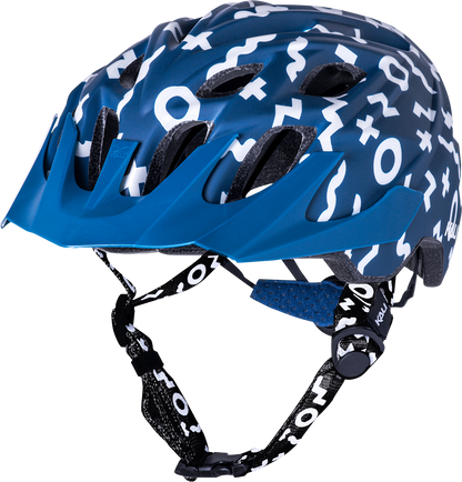 KALI Youth Chakra Plus Helmet - Zwiggles - Matte Teal/White 0221421222