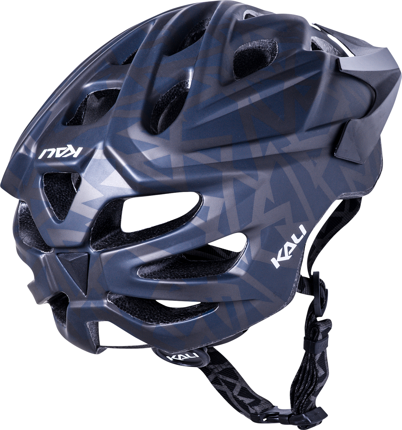 KALI Youth Chakra Plus Helmet - Pyramid - Matte Black 0221421112
