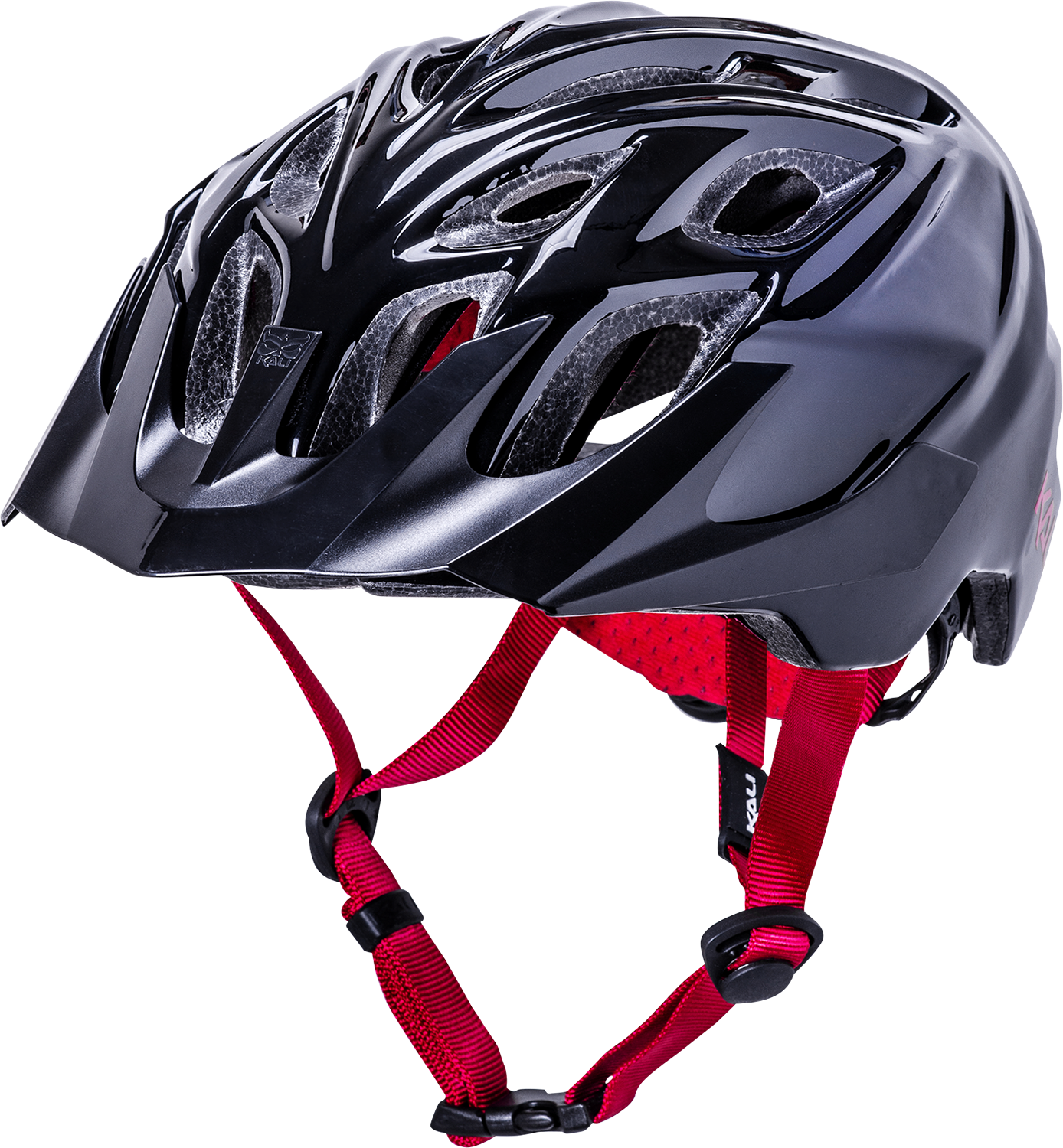 KALI Youth Chakra Helmet - Gloss Black 0220922112