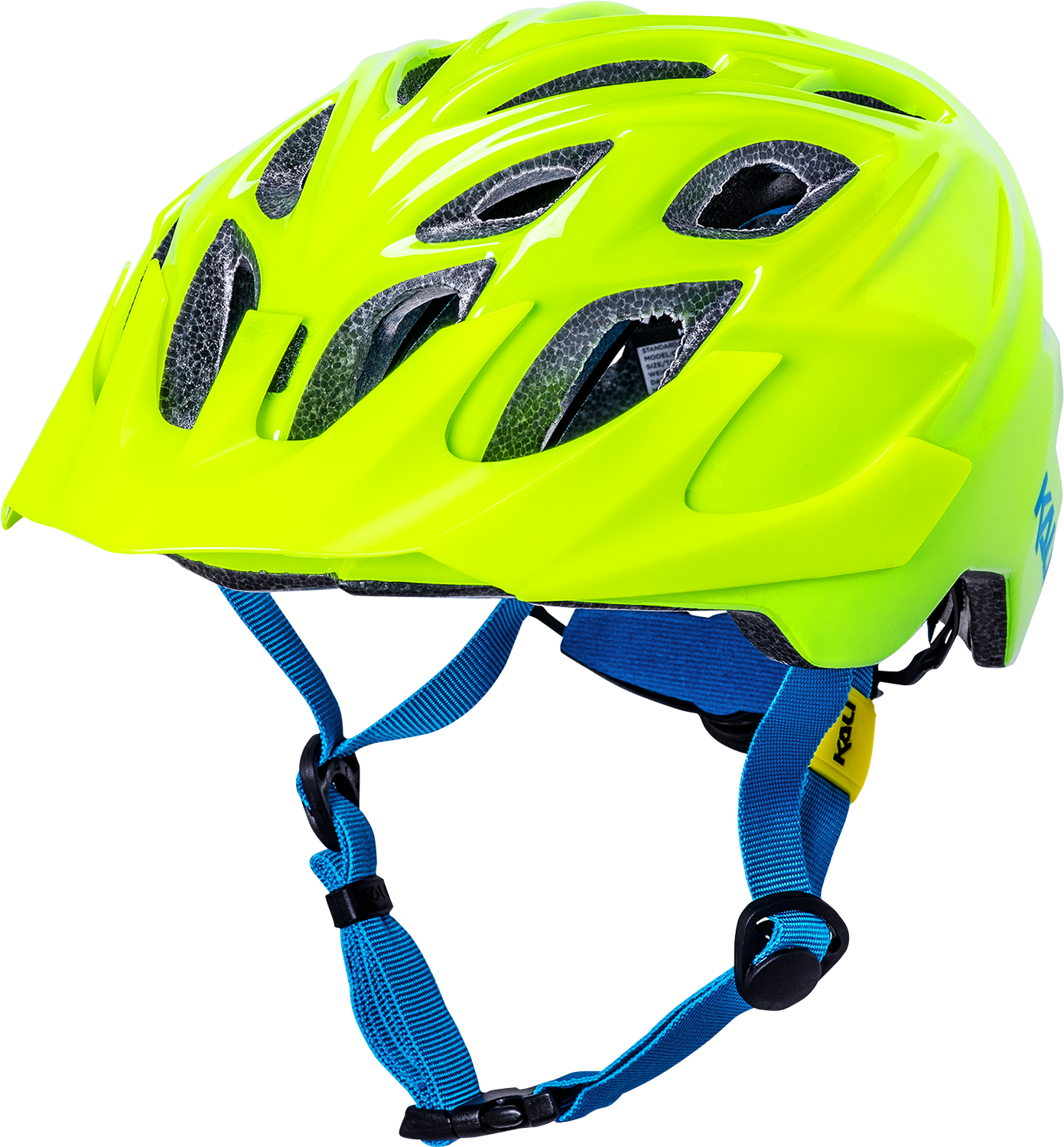 KALI Youth Chakra Helmet - Gloss Neon Yellow 0220922122