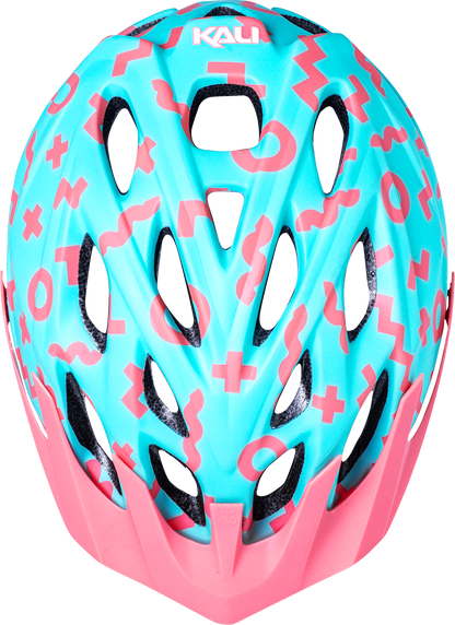KALI Youth Chakra Plus Helmet - Zwiggles - Matte Seafoam/Salmon 0221421212