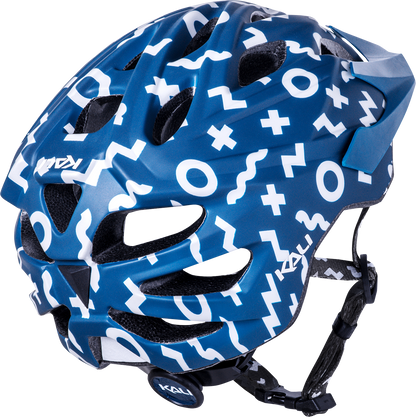 KALI Youth Chakra Plus Helmet - Zwiggles - Matte Teal/White 0221421222