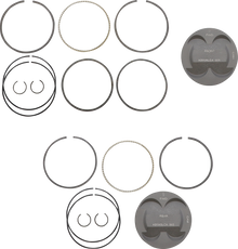 KB PERFORMANCE Piston Kit - 4.250" +0.005" - 11.8:1 CR - 124" Big Bore - 107" M8 KB595LCA.005