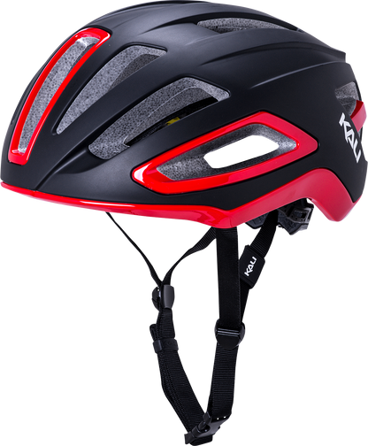 KALI Uno Helmet - Matte Black/Red - L/XL 0240921127