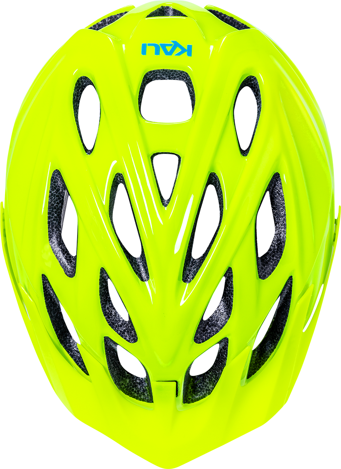 KALI Youth Chakra Helmet - Gloss Neon Yellow 0220922122