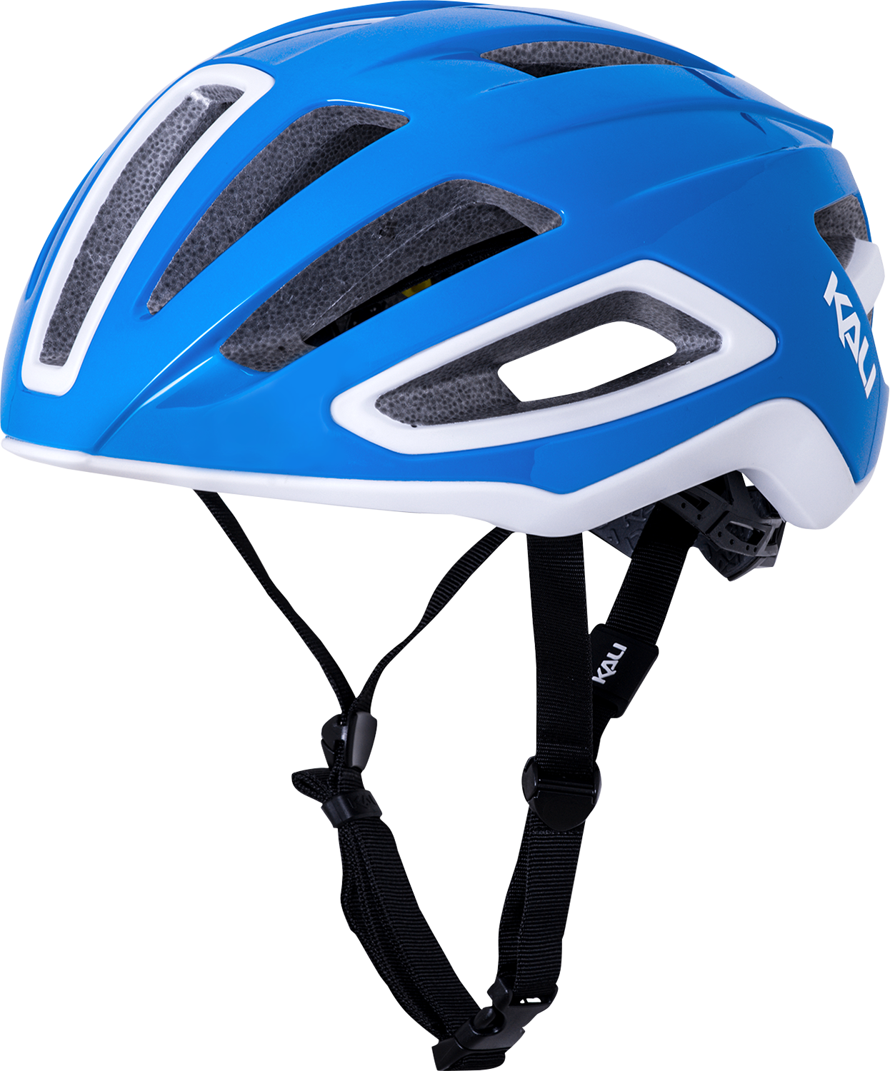 KALI Uno Helmet - Gloss Blue/White - S/M 0240921146