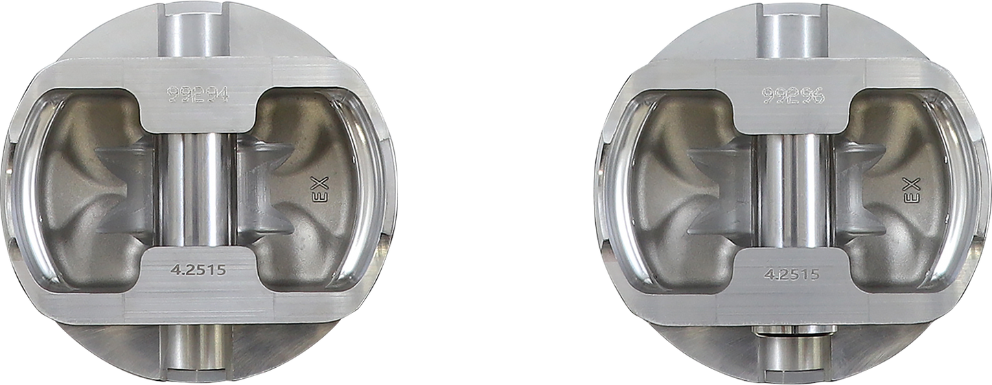 KB PERFORMANCE Piston Kit - 4.250" +0.005" - 11.7:1 CR - 128" Big Bore - 114"/117" M8 KB596LCA.005
