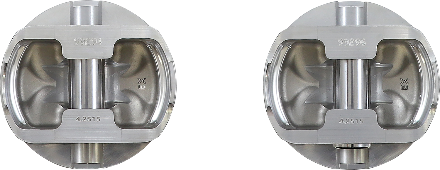 KB PERFORMANCE Piston Kit - 4.250" +0.005" - 11.7:1 CR - 128" Big Bore - 114"/117" M8 KB596LCA.005