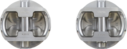KB PERFORMANCE Piston Kit - 4.250" +0.005" - 11.7:1 CR - 128" Big Bore - 114"/117" M8 KB596LCA.005