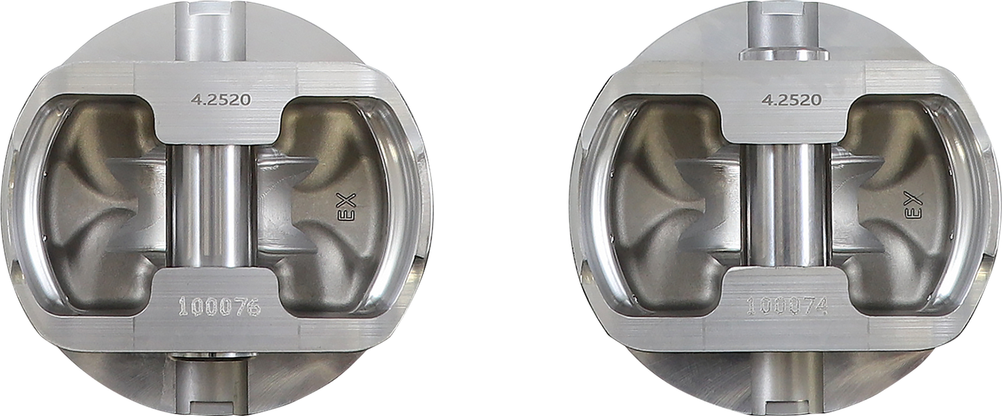 KB PERFORMANCE Piston Kit - 4.250" +0.005" - 11.8:1 CR - 124" Big Bore - 107" M8 KB595LCA.005