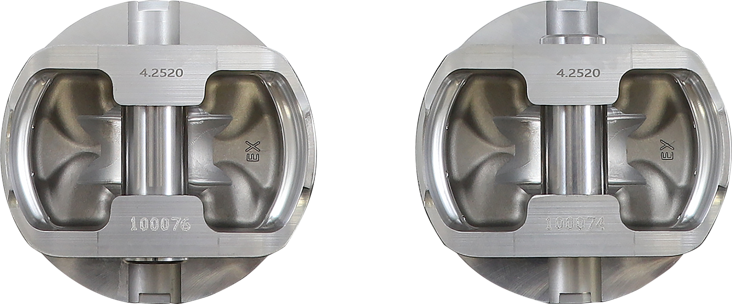 KB PERFORMANCE Piston Kit - 4.250" +0.005" - 11.8:1 CR - 124" Big Bore - 107" M8 KB595LCA.005