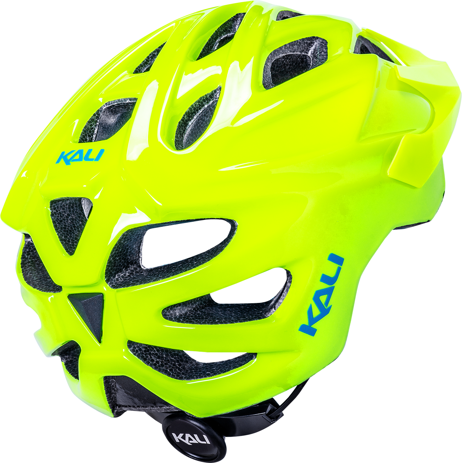 KALI Youth Chakra Helmet - Gloss Neon Yellow 0220922122