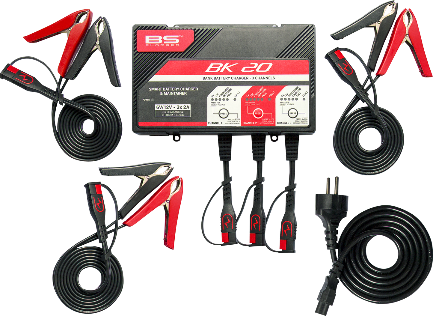 BS BATTERY Battery Charger/Maintainer - BK20 700554