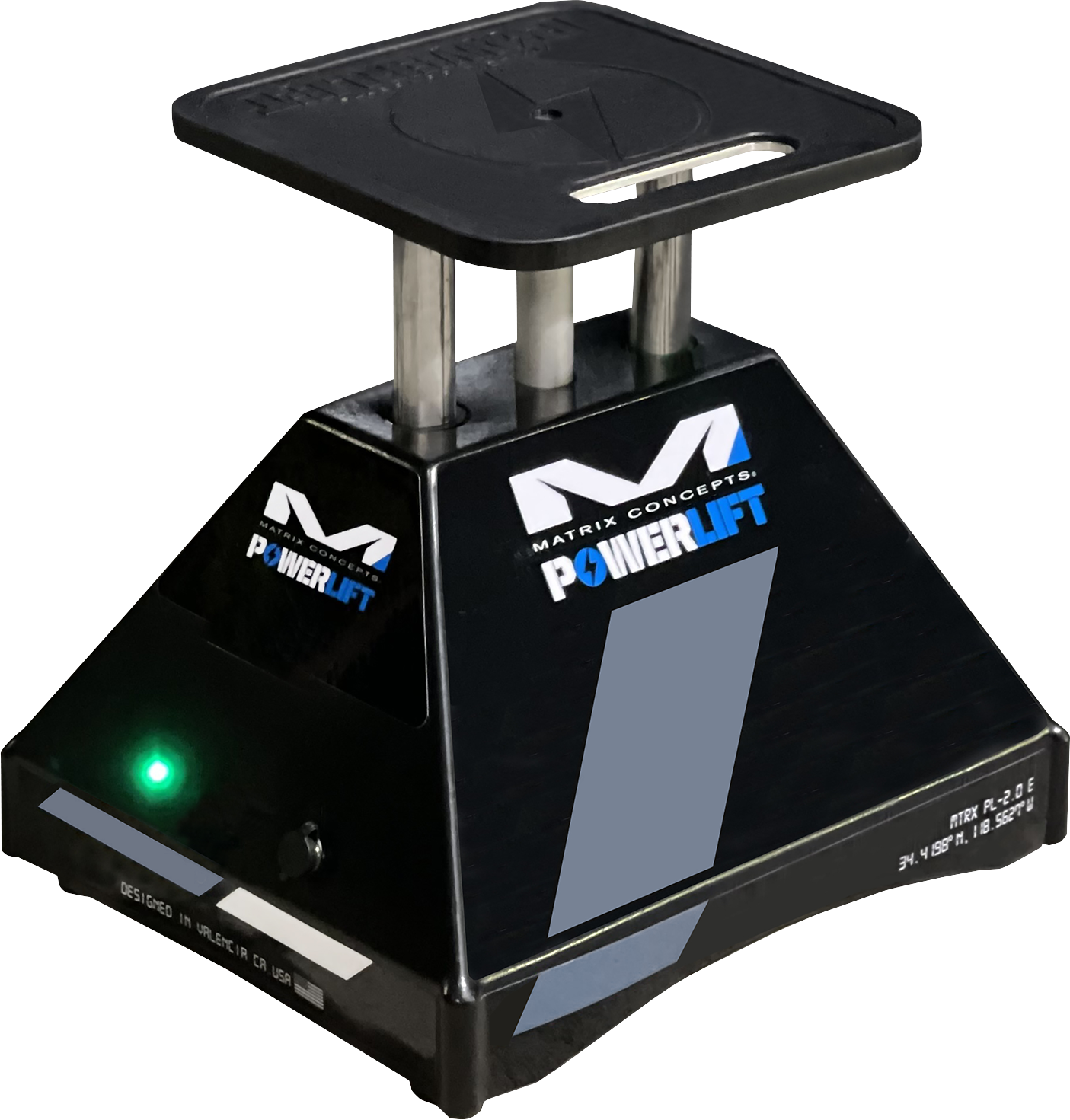 MATRIX CONCEPTS,LLC E 2.0 Powerlift Stand - Gray MPL-101