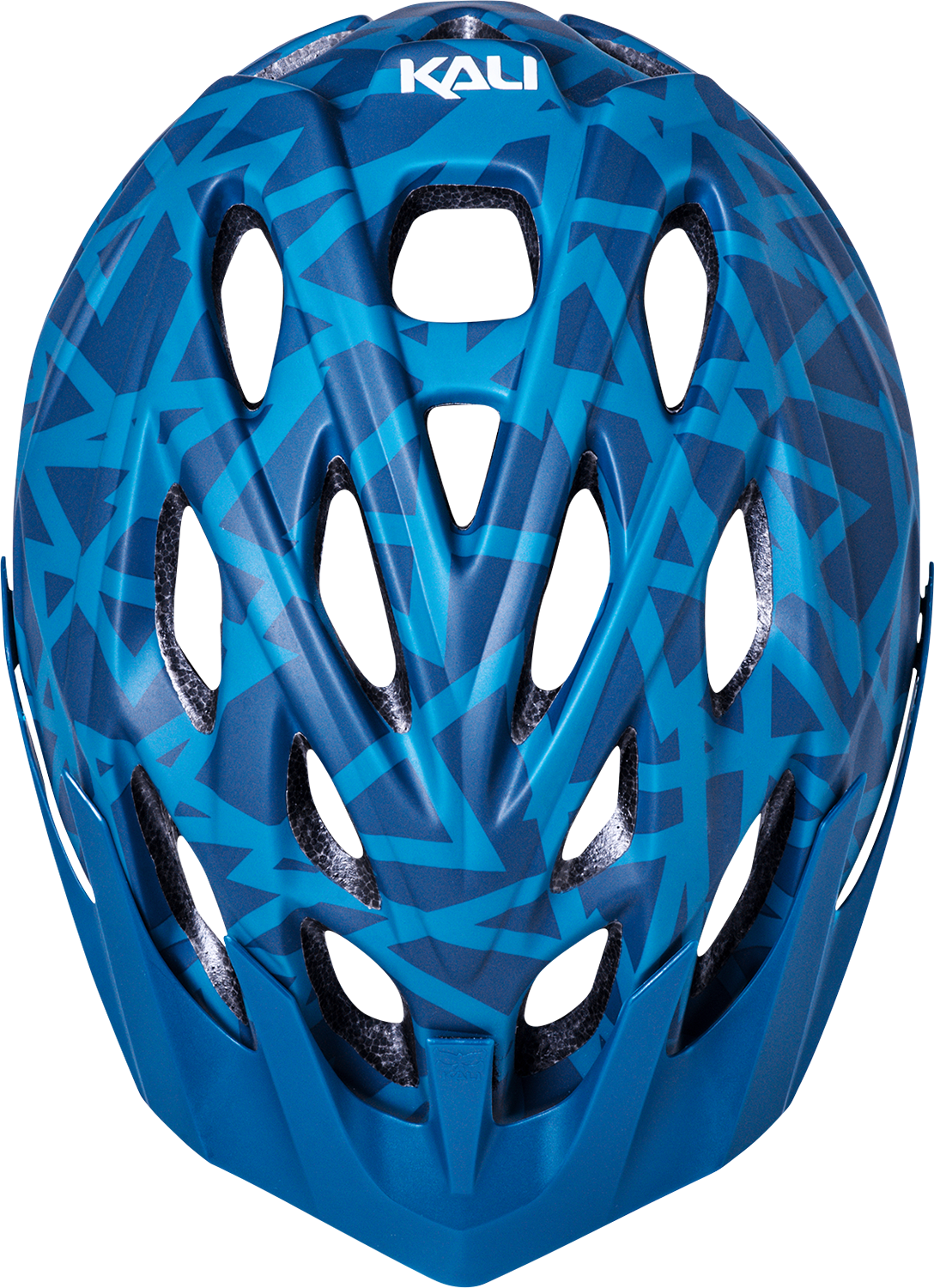KALI Youth Chakra Plus Helmet - Pyramid - Matte Teal 0221421122