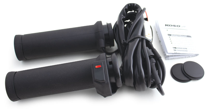 KOSO NORTH AMERICA Apollo-X Heated Grips - Throttle-By-Wire AX118010